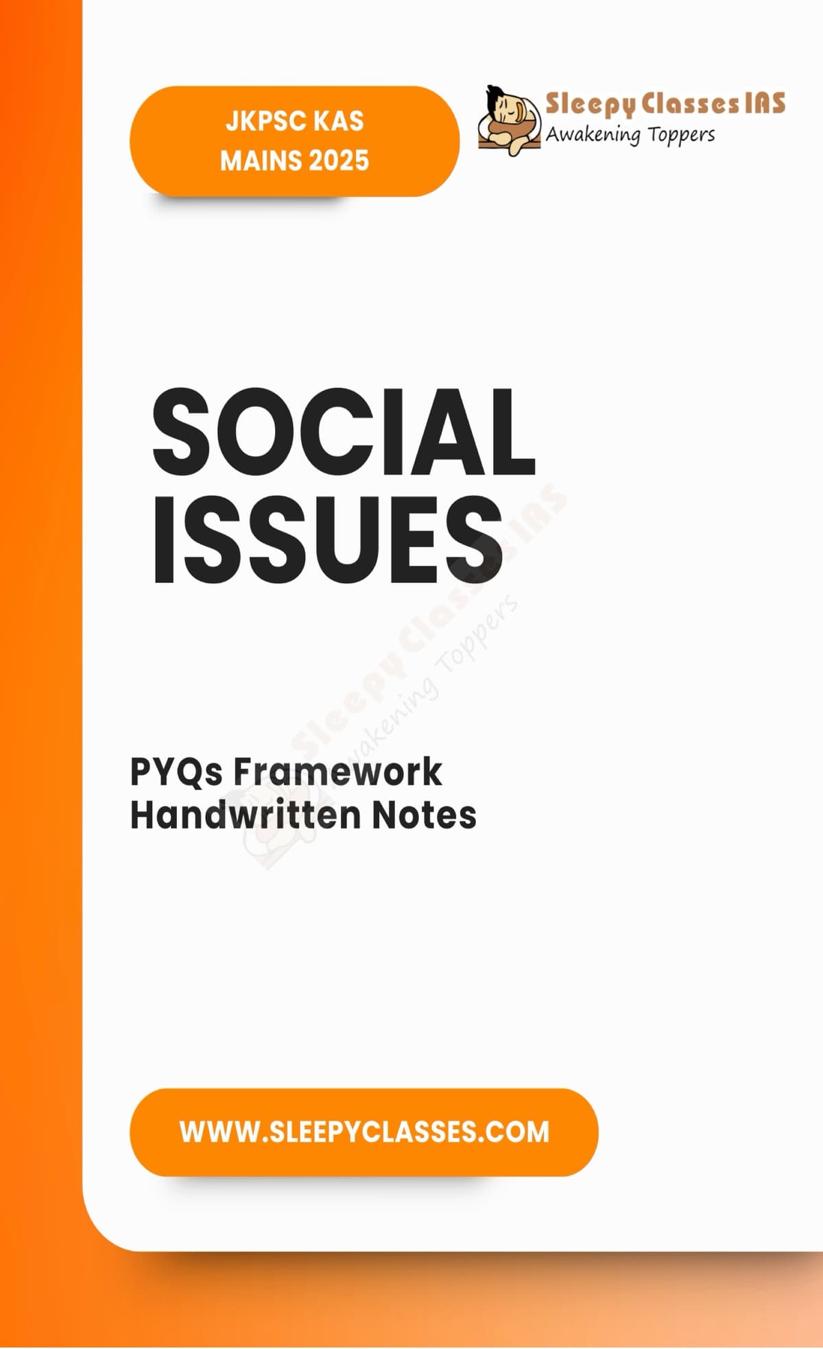 Social Issues Frameworks for JKPSC Mains 2025
